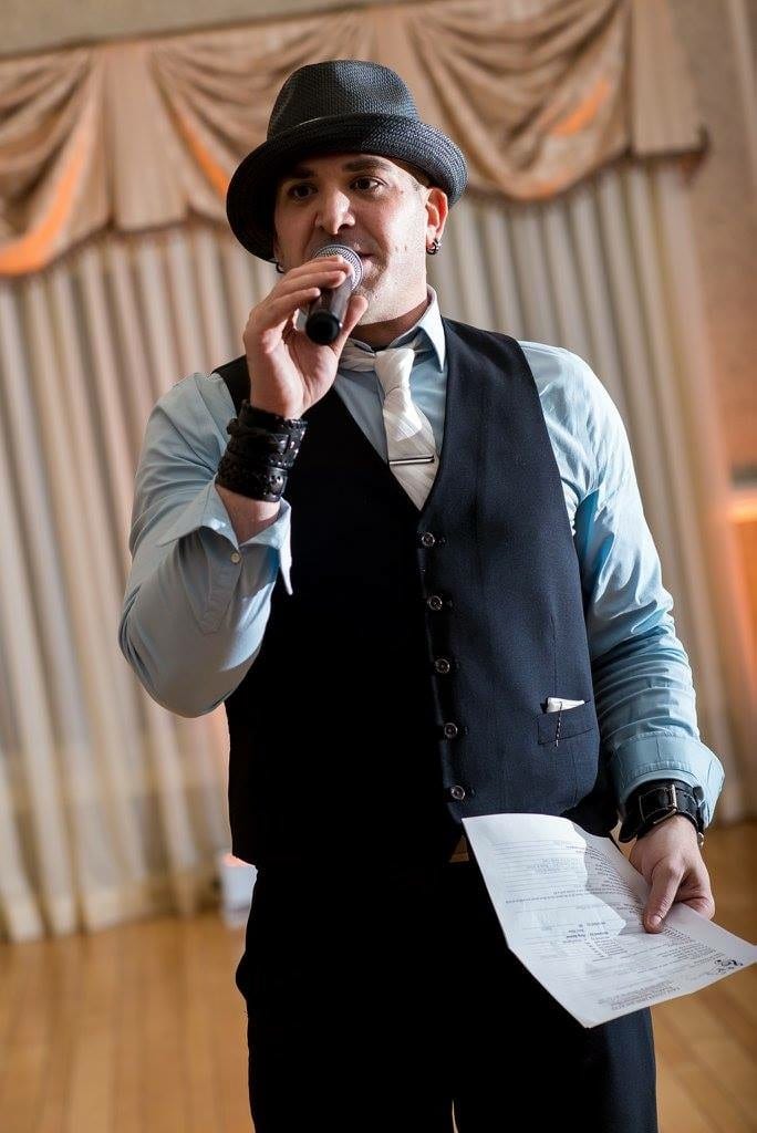 Premium Entertainment host at private event